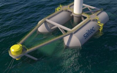 Botan el primer aerogenerador marino flotante español que se conectará a la red